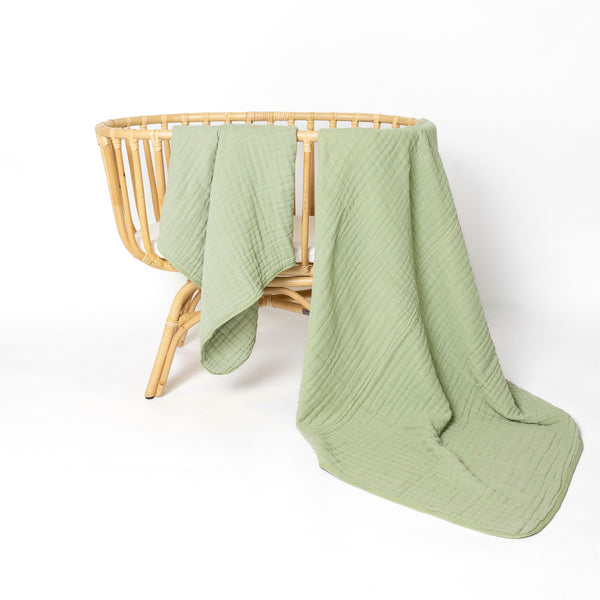 Cloud Muslin™ Quilt - Sage