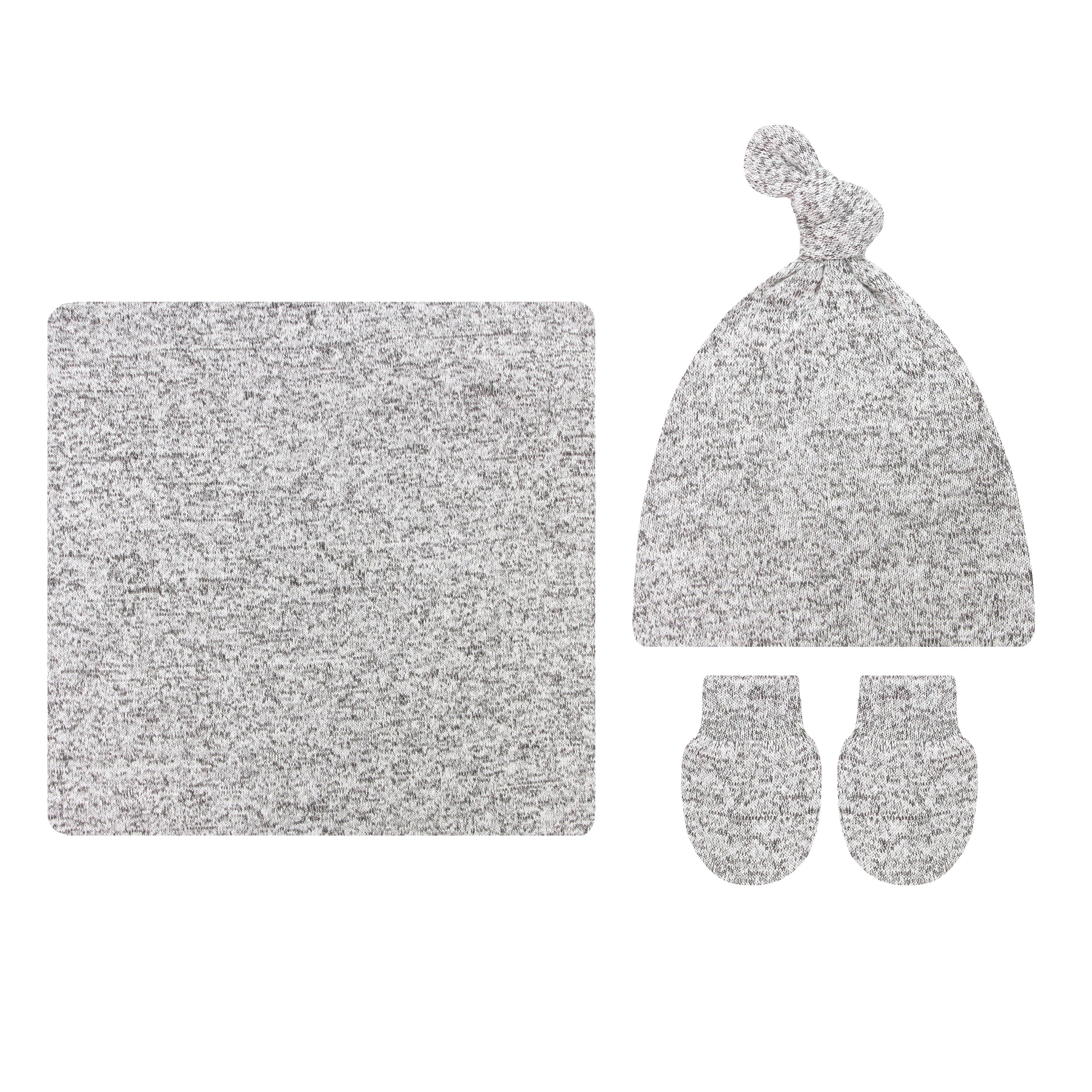 Sam Plush Knit Newborn Hat Bundle