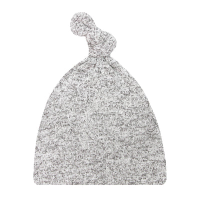Sam Plush Knit Top Knot Hat