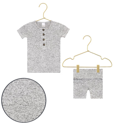 Sam Plush Knit Shortie Set