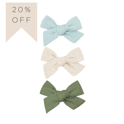 Classic Bow 3 Pack: Sand Clips