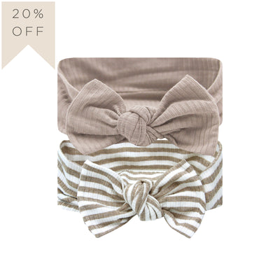 Knot Headband 2 Pack - Indy + Shiloh