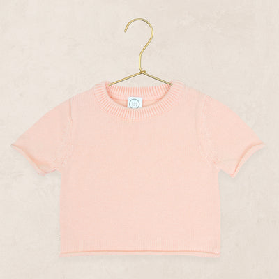 Knit Short Sleeve Tee - Ballet