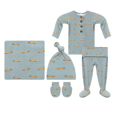 Van Newborn Hat Bundle (Top + Bottom)