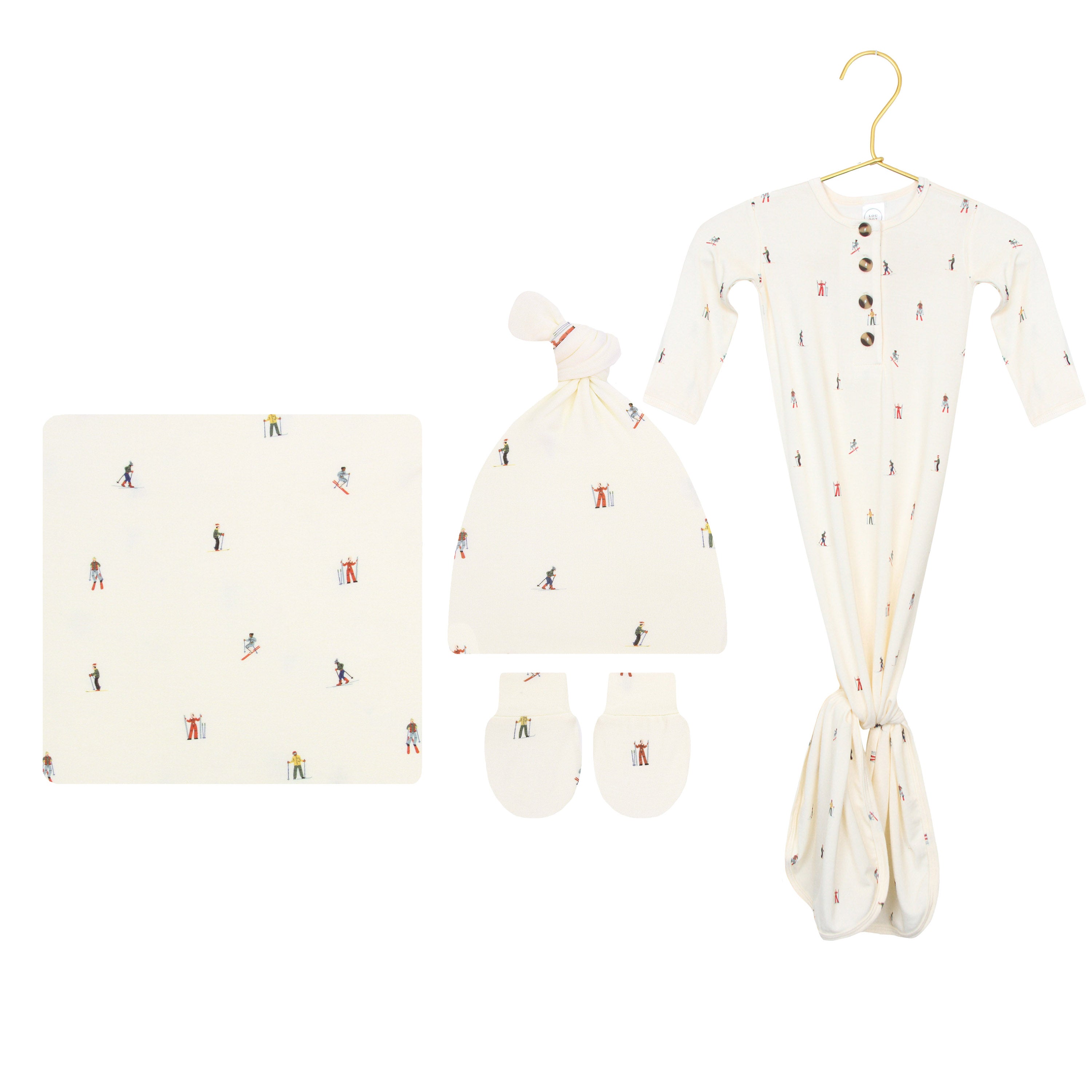 Brighton Newborn Hat Bundle (Gown)