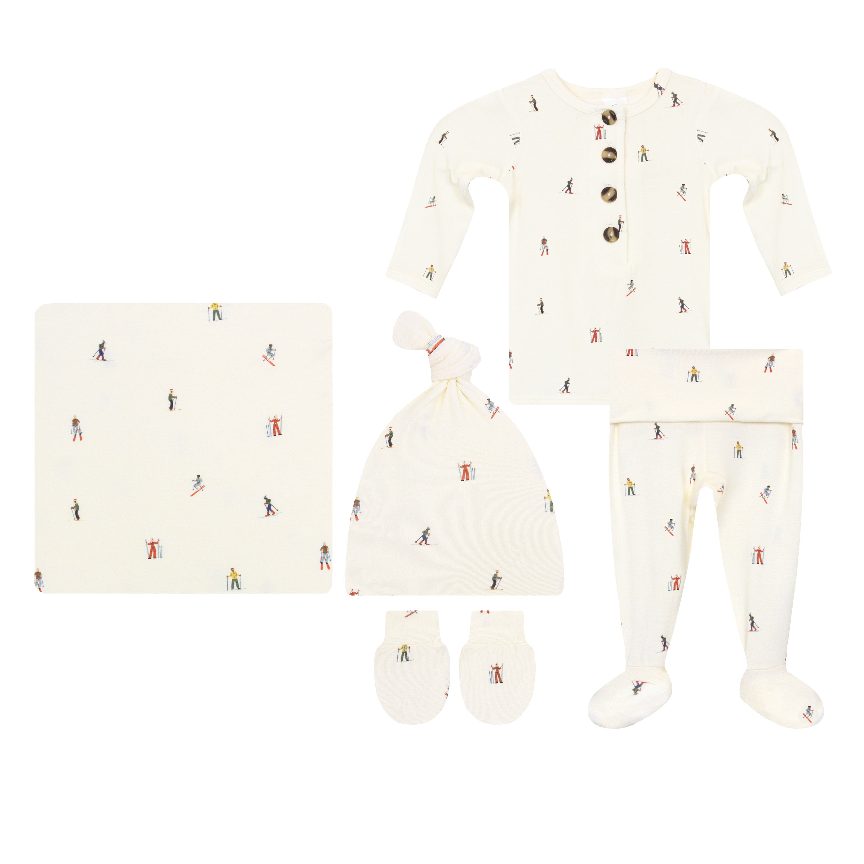 Brighton Newborn Hat Bundle (Top + Bottom)