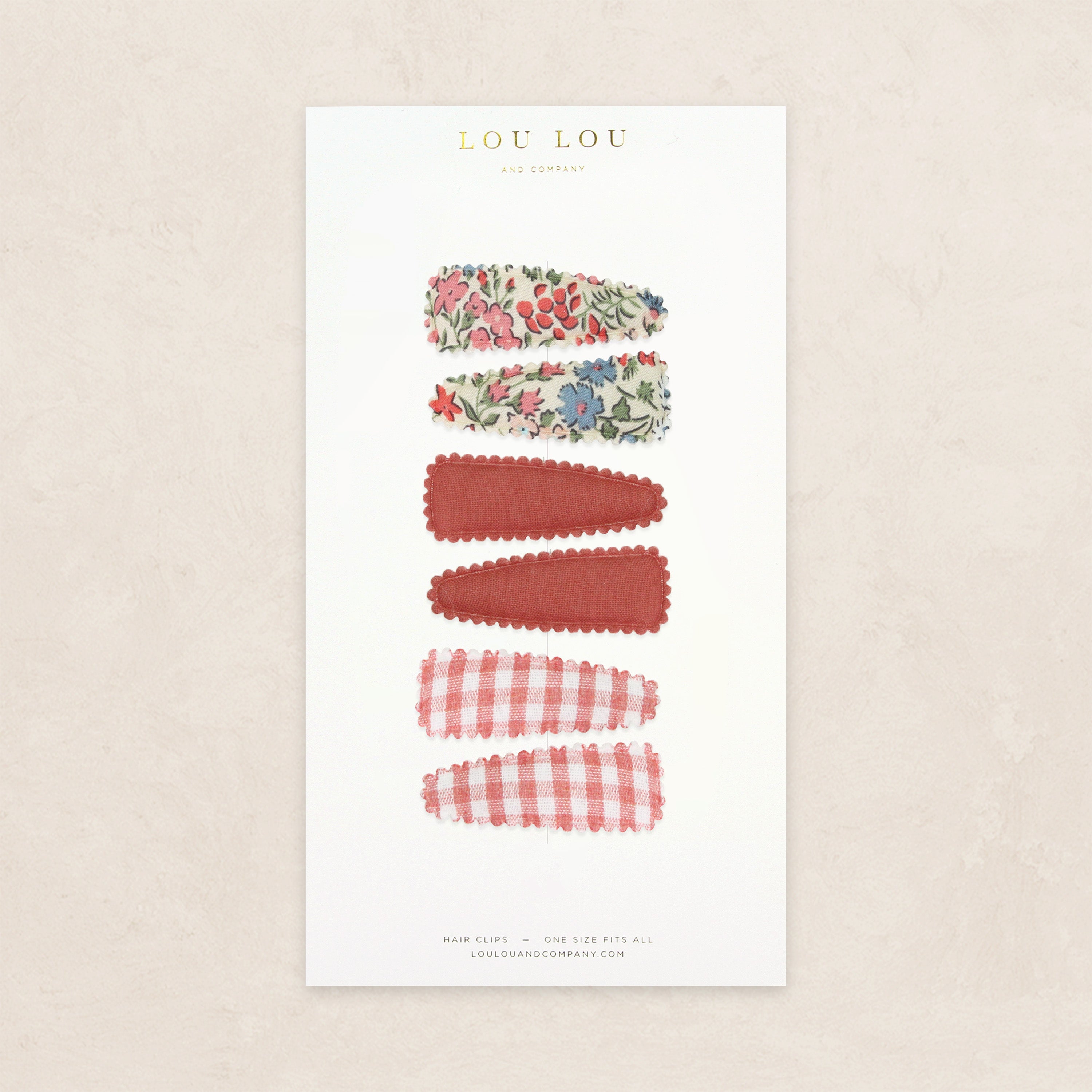 Scallop Snap Pack - Strawberry Floral