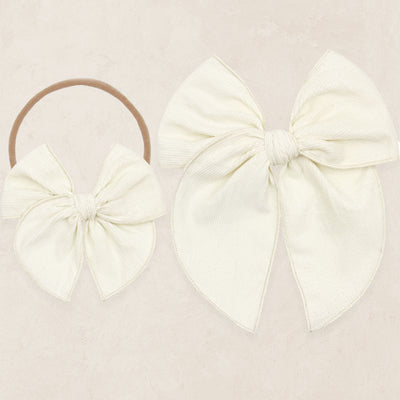 Heirloom Bow - Sugar Corduroy
