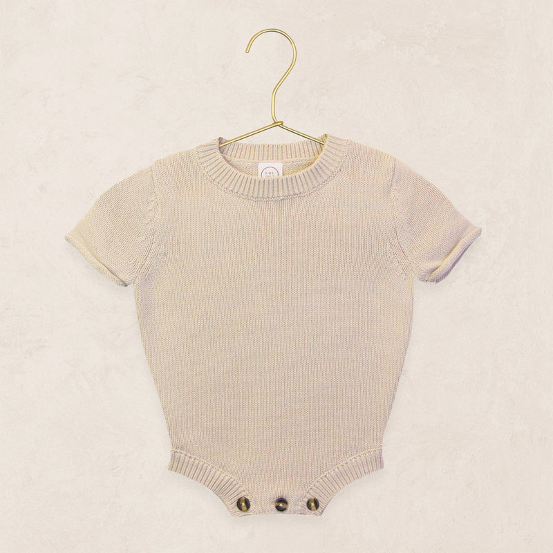 Knit Onesie - Tan
