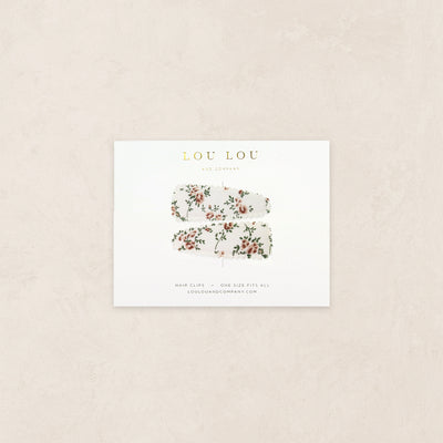 Scallop Snap Pack - Tan Floral