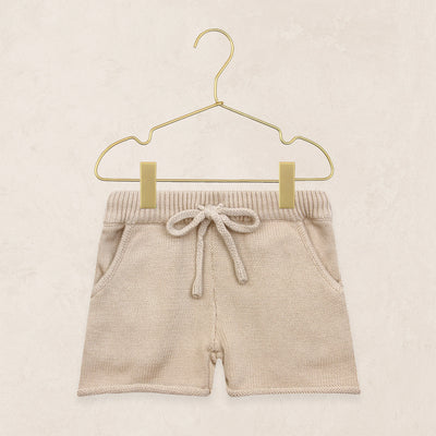 Knit Shorts - Tan