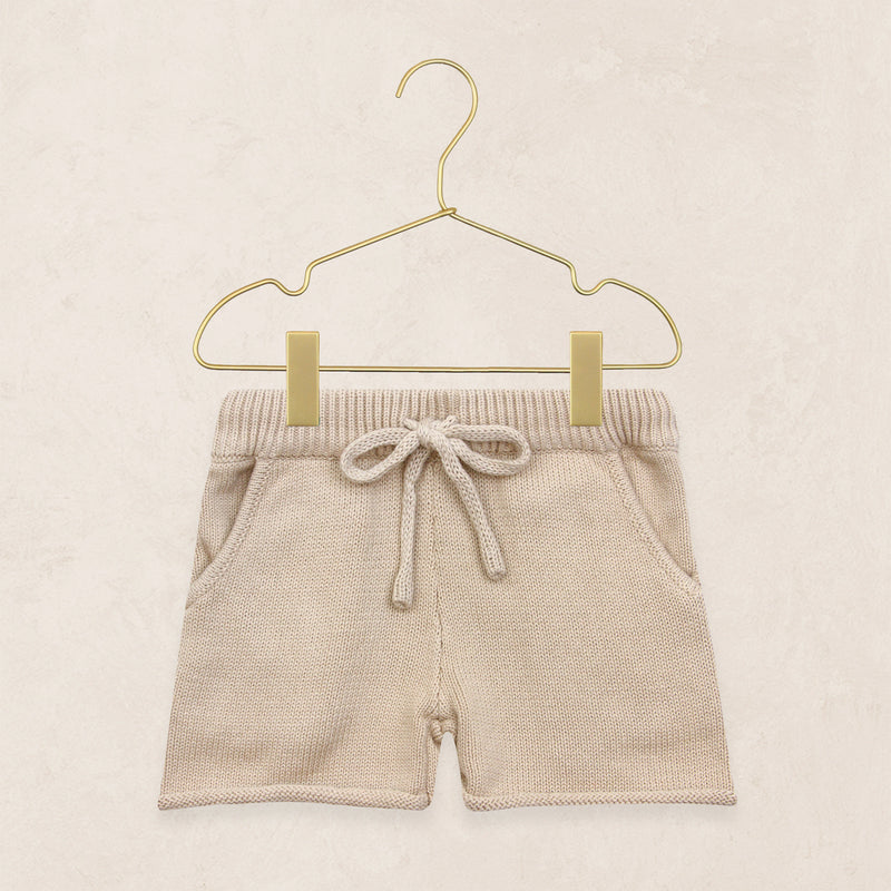 Knit Shorts - Tan