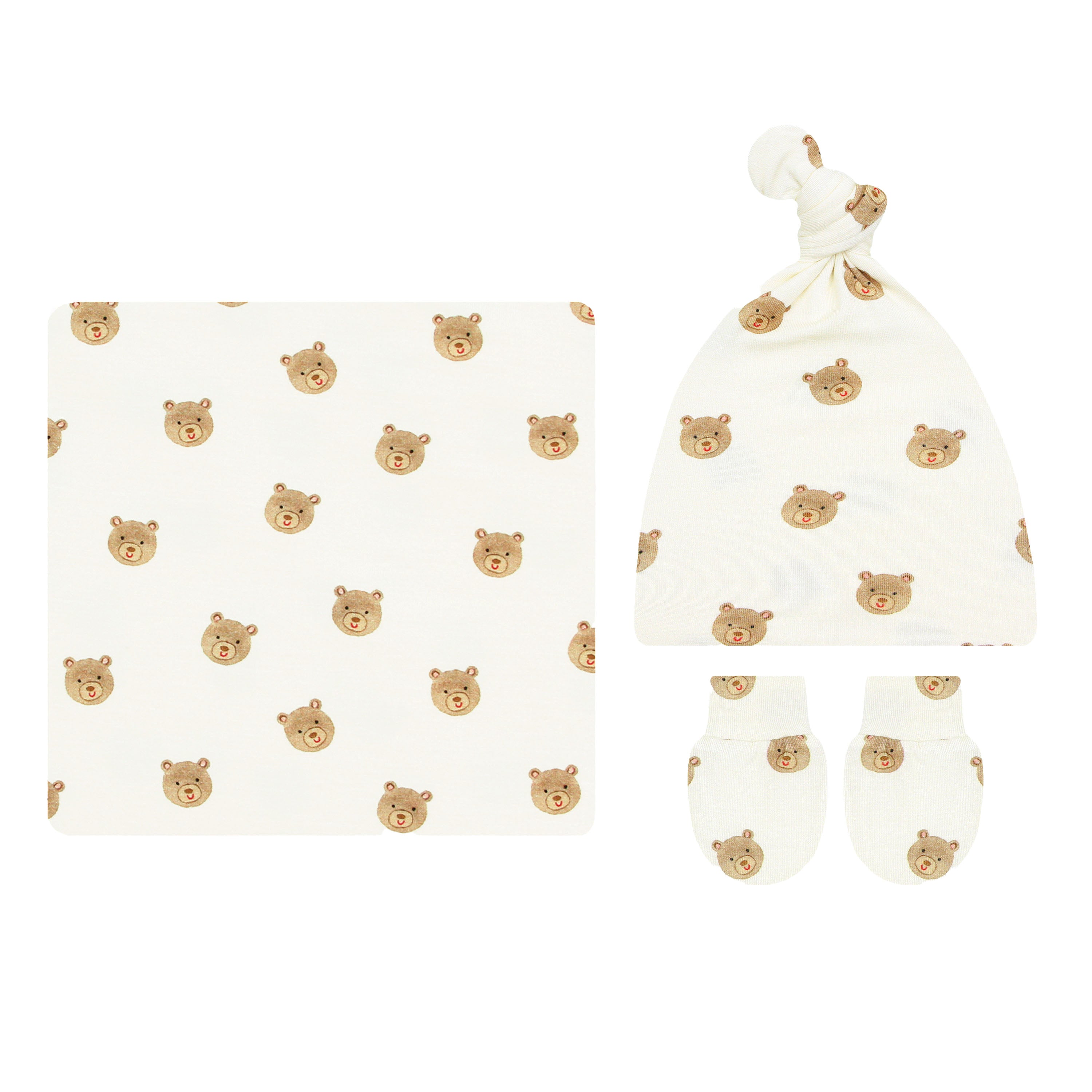 Teddy Newborn Hat Bundle