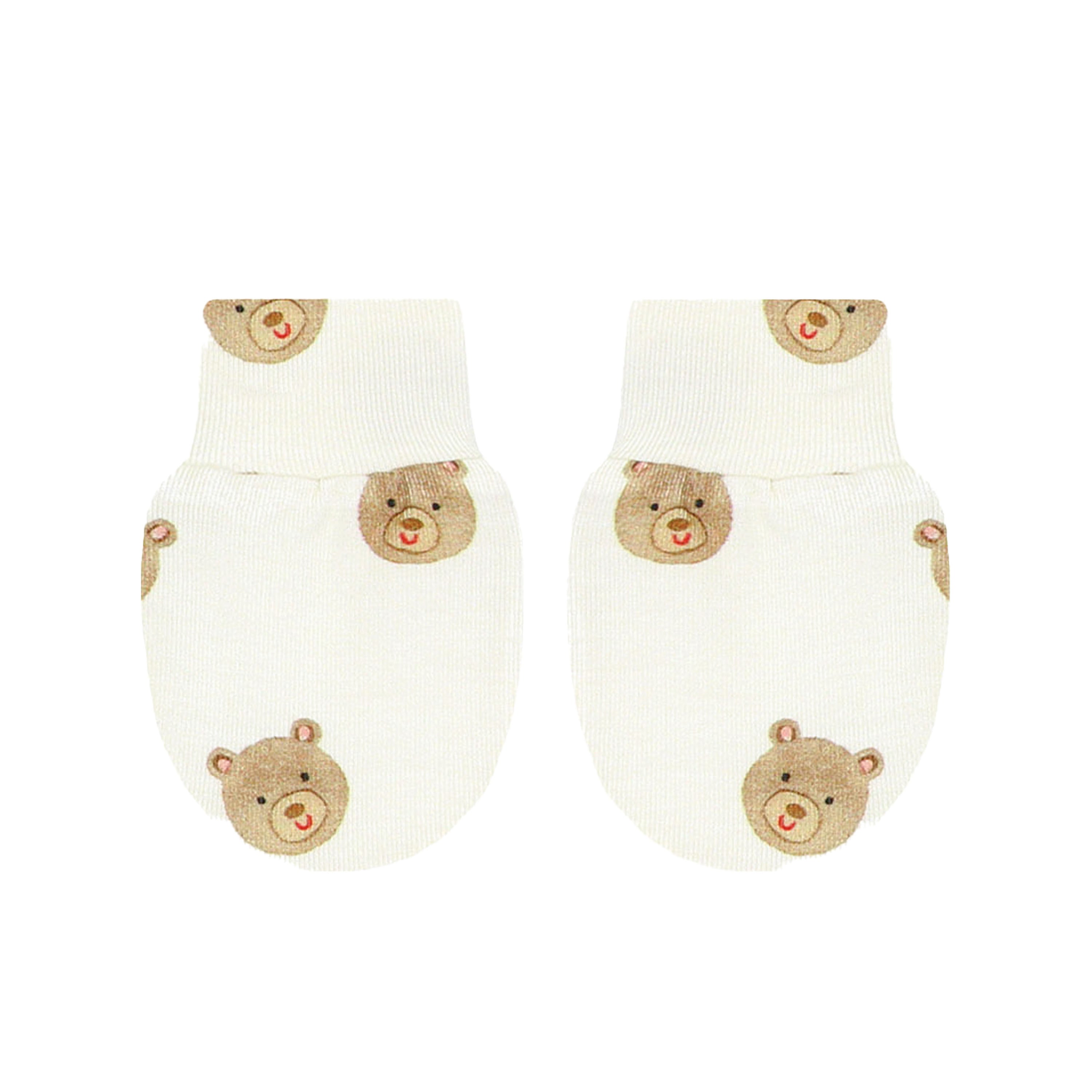 Teddy No Scratch Mittens