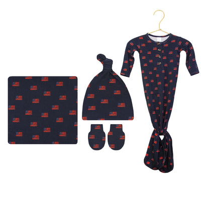 Thomas Newborn Hat Bundle (Gown)