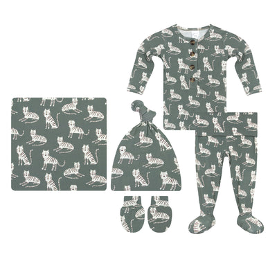 Kai Newborn Hat Bundle (Top + Bottom)