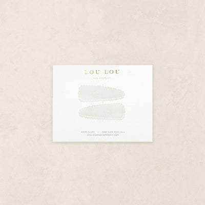 Scallop Snap Pack - White Daisy