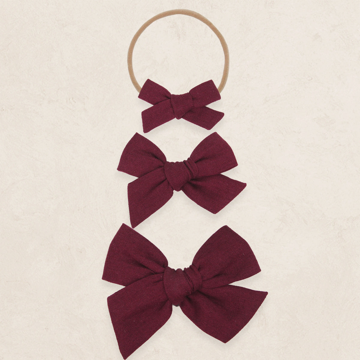 Classic Bow - Wine