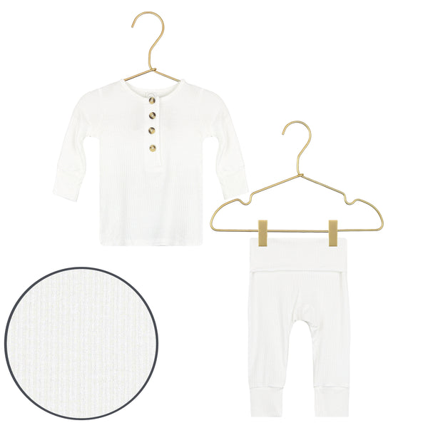 Wren Ribbed Top + Bottoms