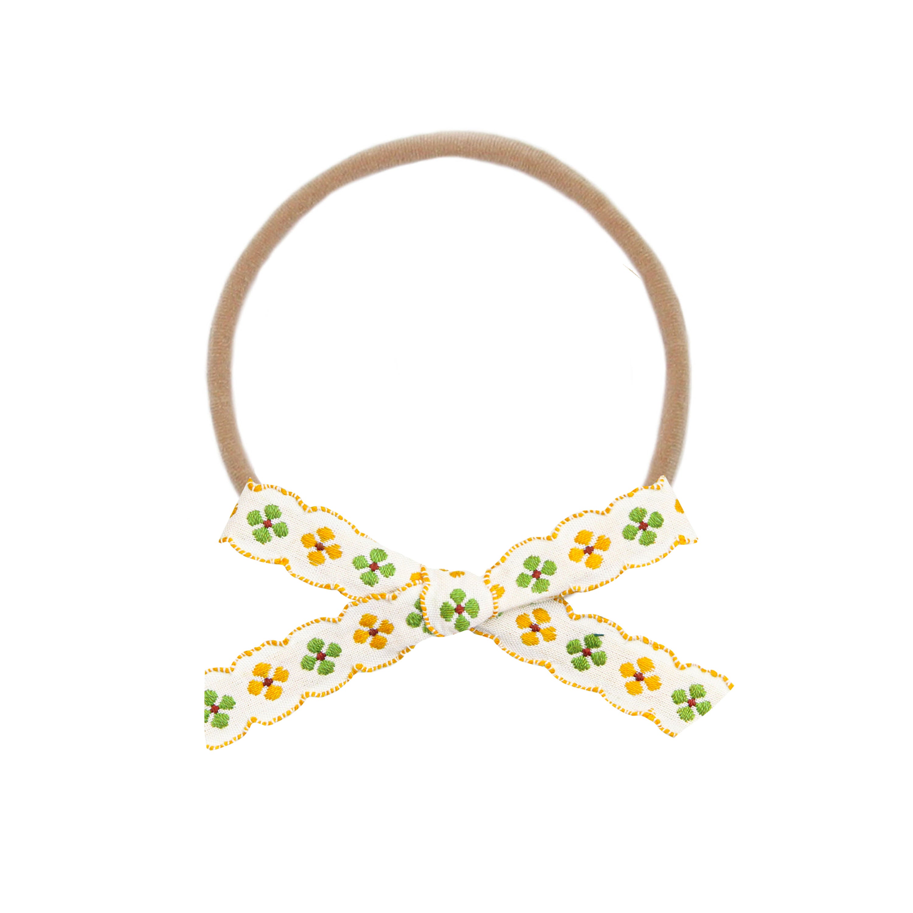 Ribbon Bow - Lucky Clover Headband