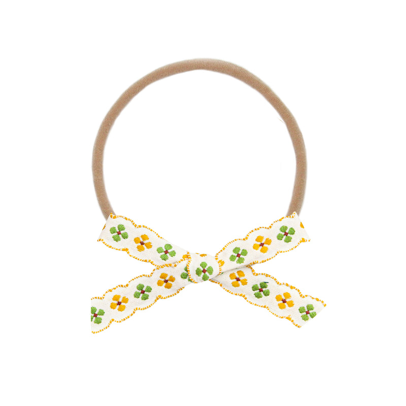 Ribbon Bow - Lucky Clover Headband