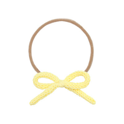 Crochet Bow - Lemonade