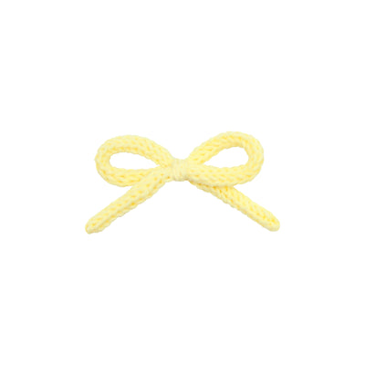 Crochet Bow - Lemonade Clip