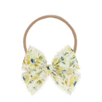 Chiffon Bow - Wildflower Headband