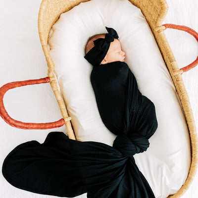 Saylor Ribbed Swaddle Blanket