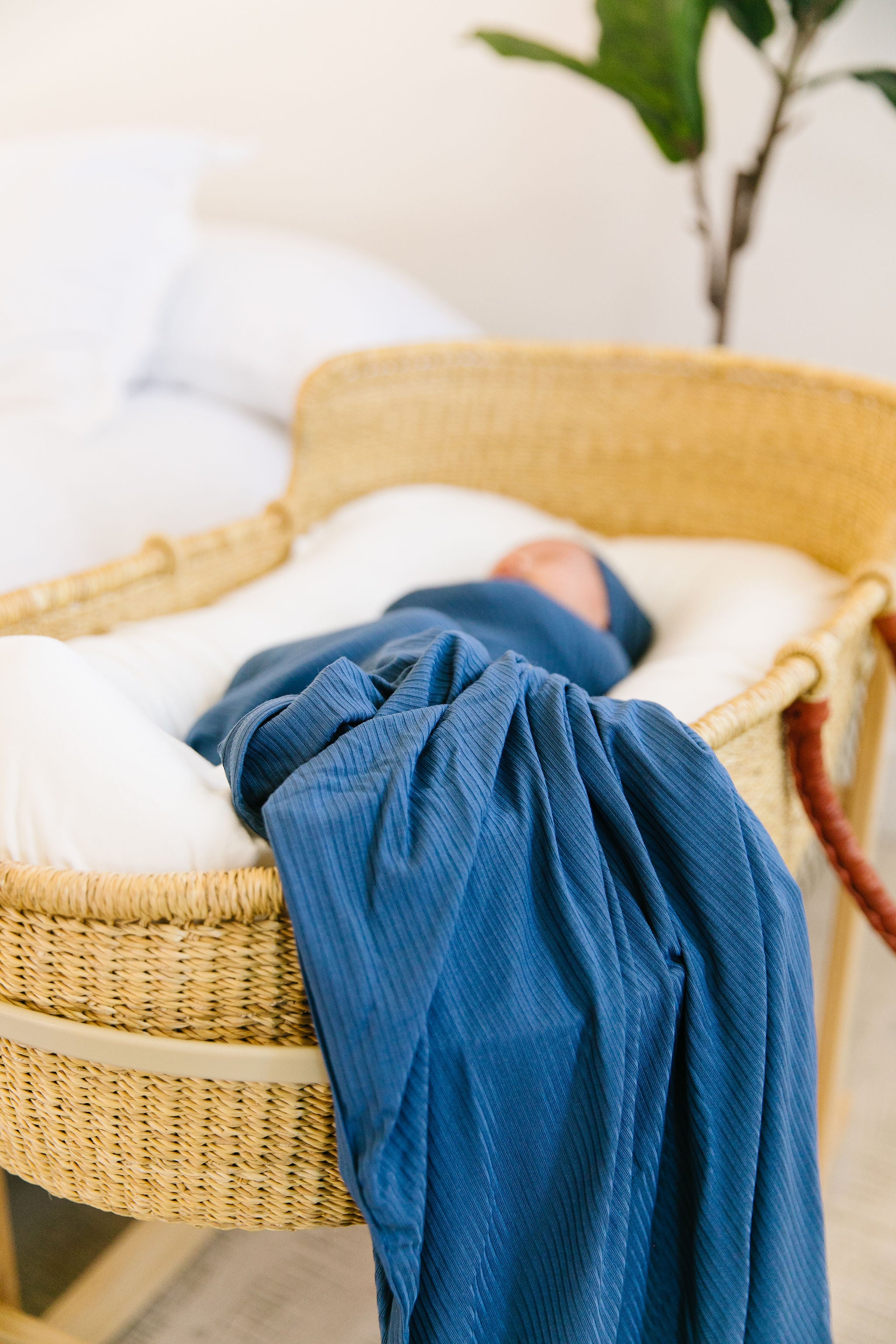 Harrison Ribbed Swaddle Blanket