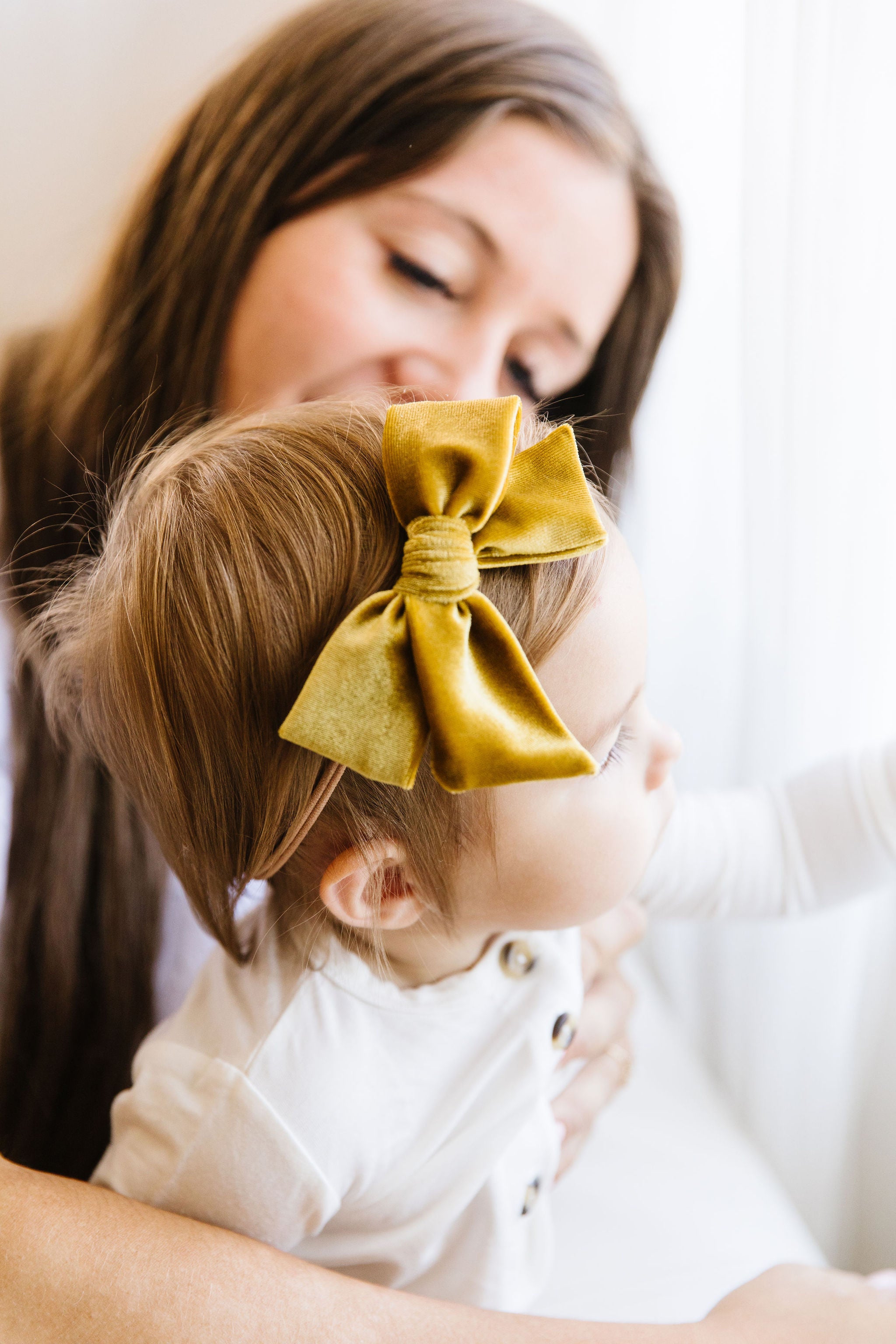 Velvet - Marigold Bow Headband