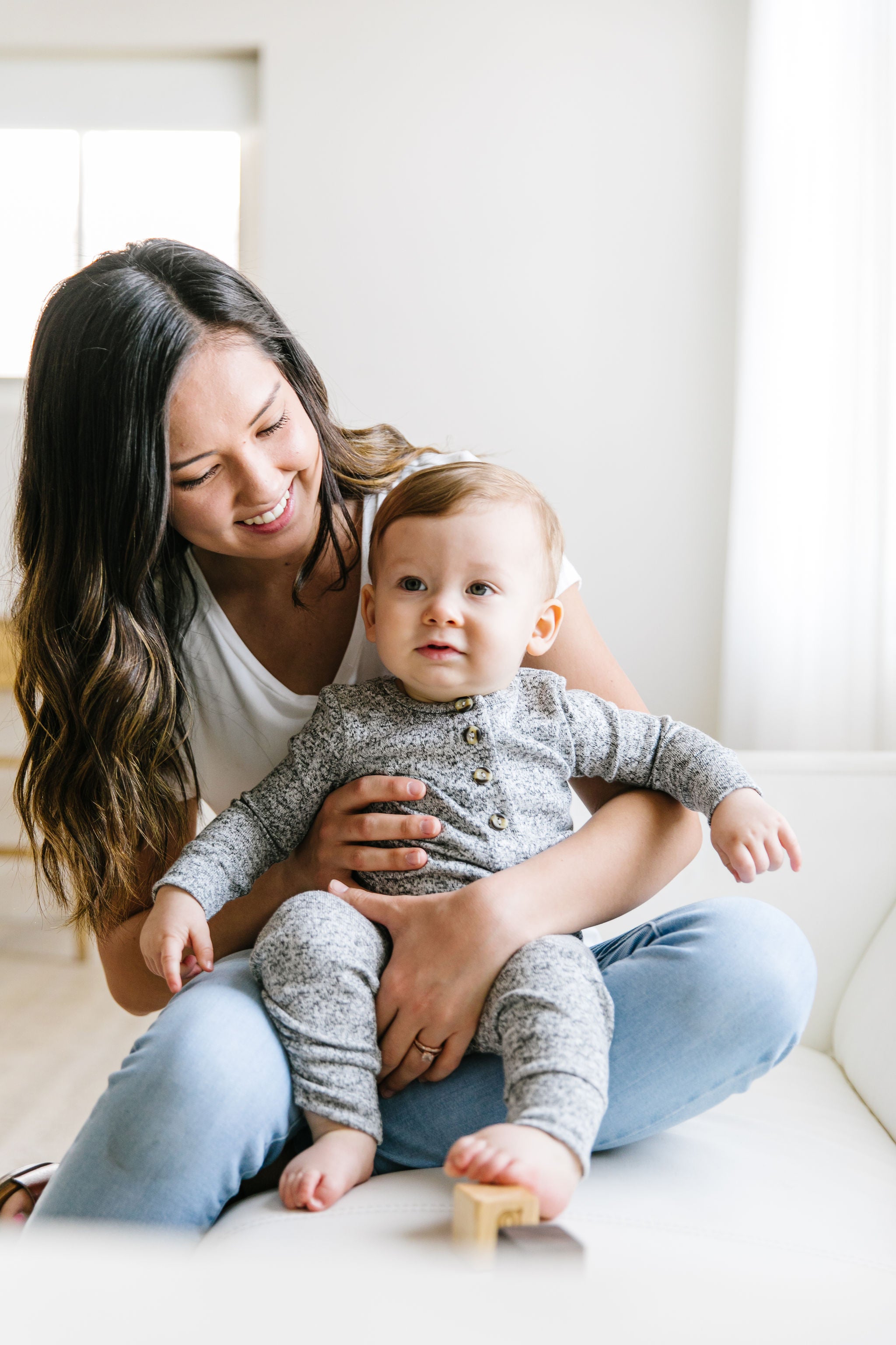 Sam Plush Knit Top + Bottoms