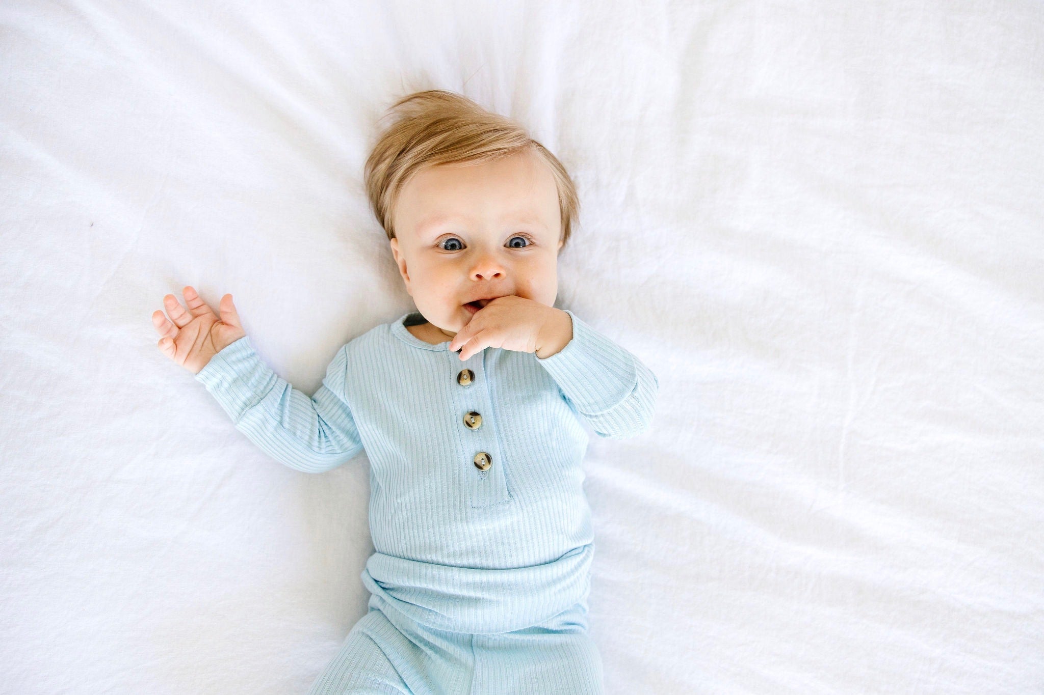 Oliver Ribbed Top + Bottoms