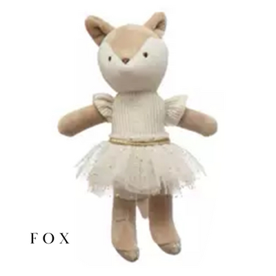 Plush Ballerina Mini Animal