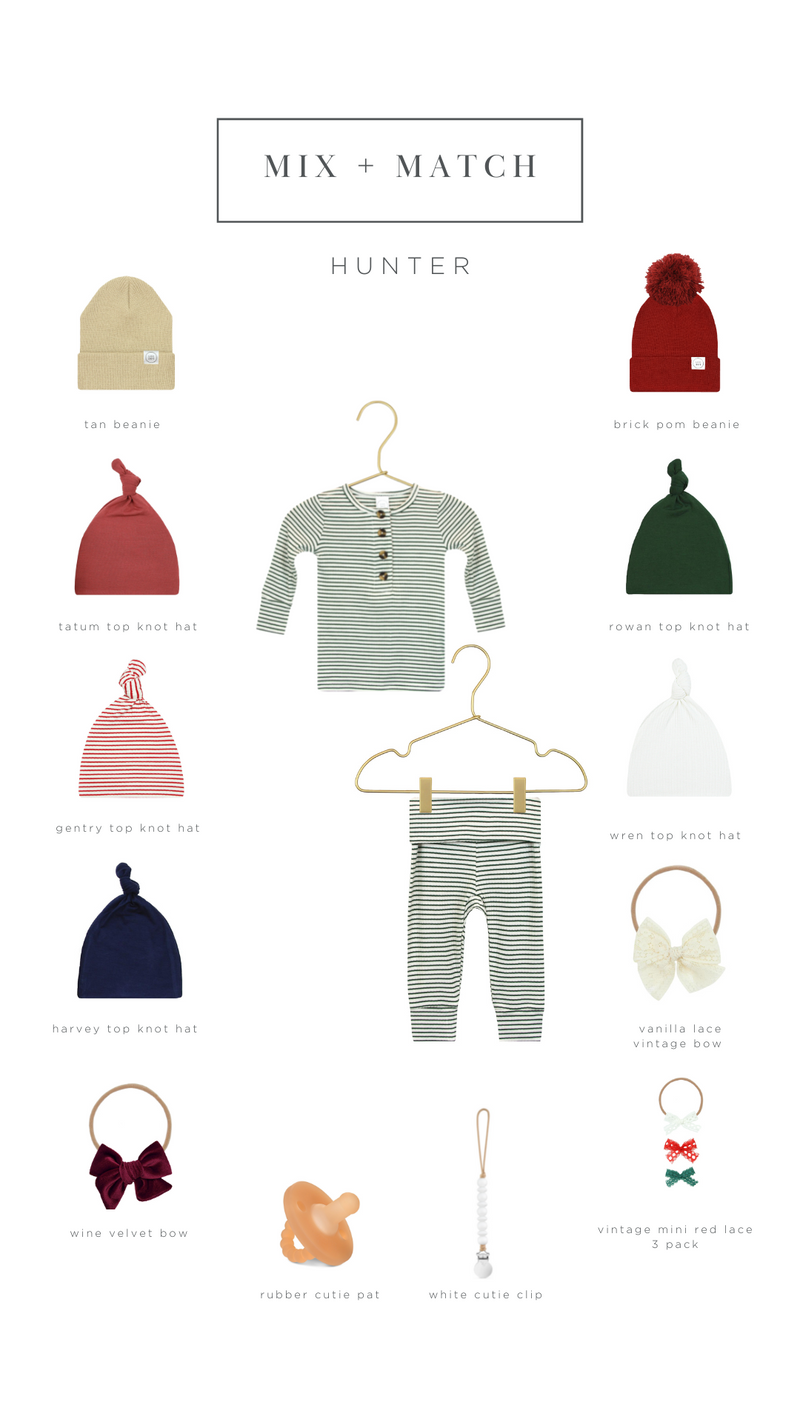 Hunter Ribbed Top + Bottoms