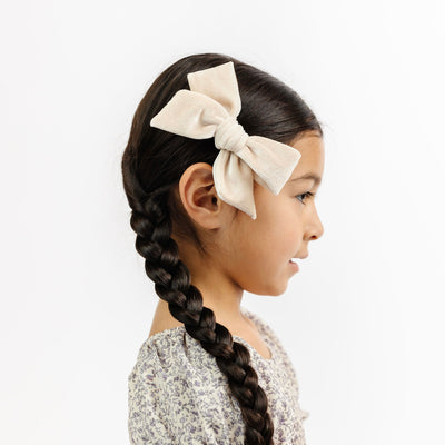 Velvet Bow 3 Pack: Rose Clips