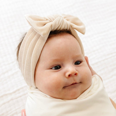 Velvet - Latte Knot Headband
