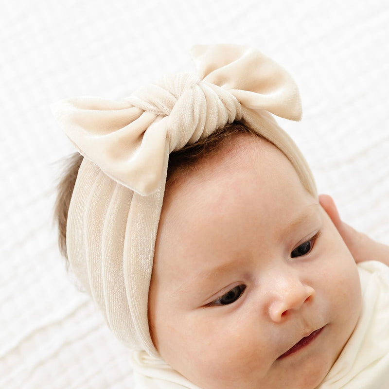Velvet - Latte Knot Headband