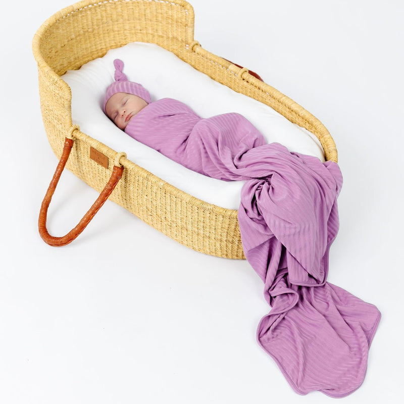 Juliet Ribbed Swaddle Blanket