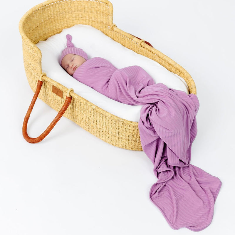 Juliet Ribbed Newborn Hat Bundle (Gown)