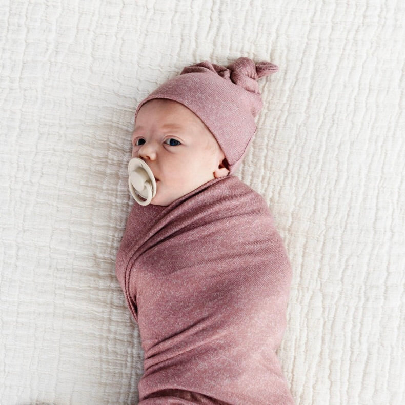 Elise Sweater Top Knot Hat