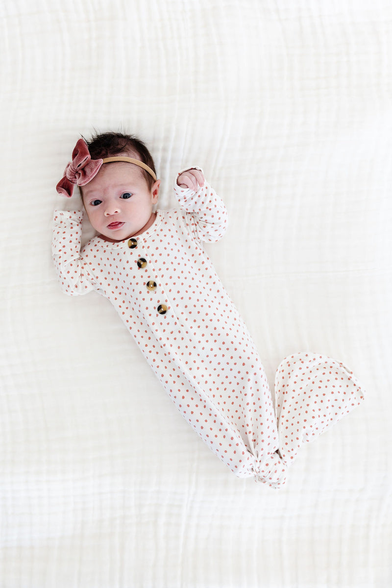 Poppy Knotted Gown
