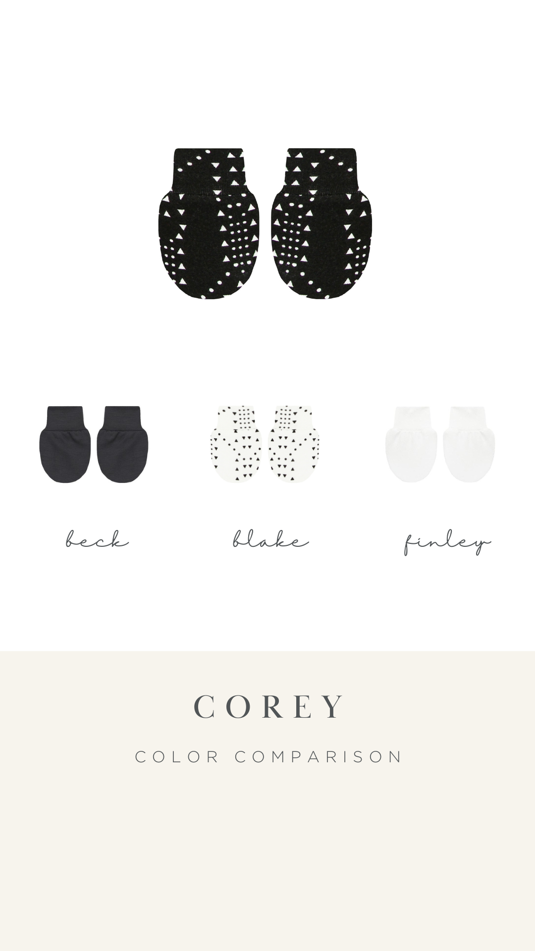 Corey No Scratch Mittens