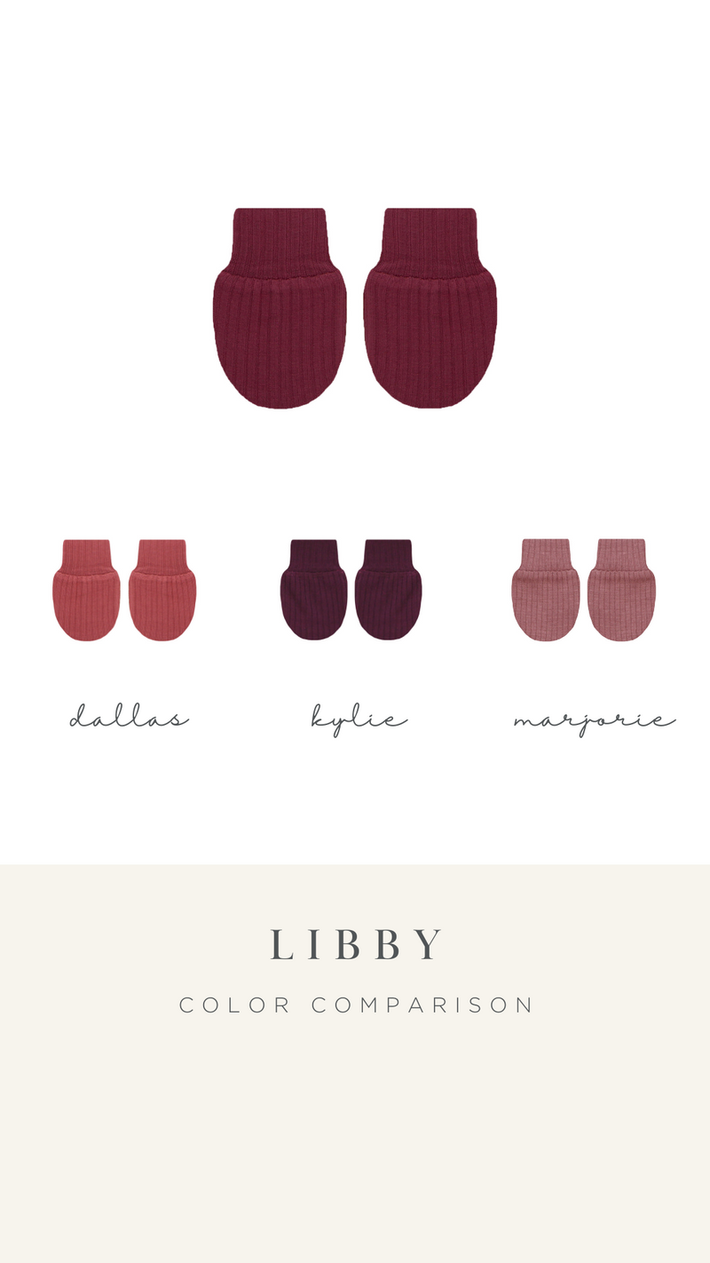Libby Ribbed No Scratch Mittens