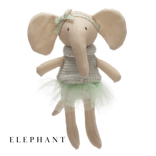 Linen Mini Animals in Clothes