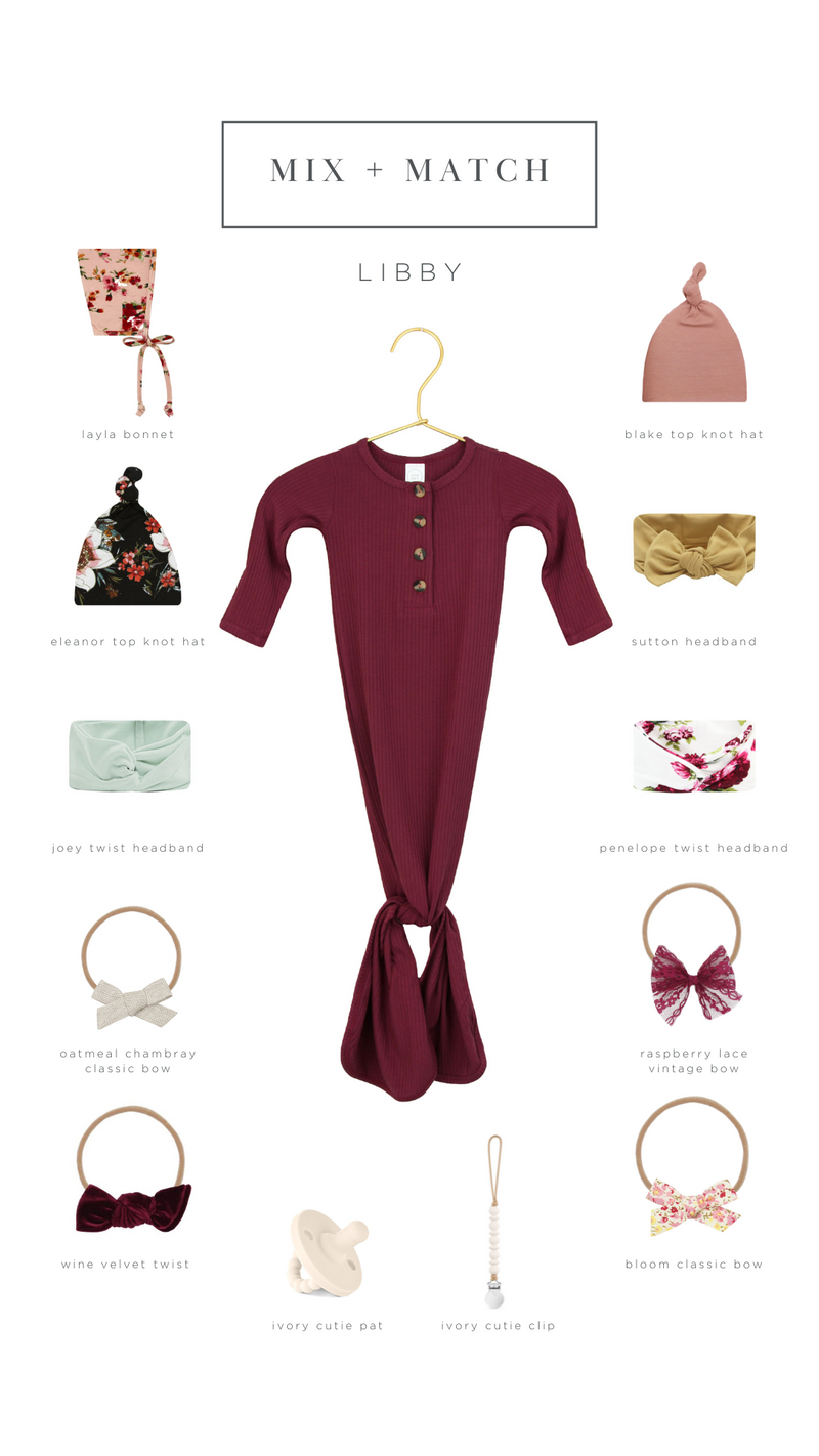 Libby Ribbed Top Knot Hat