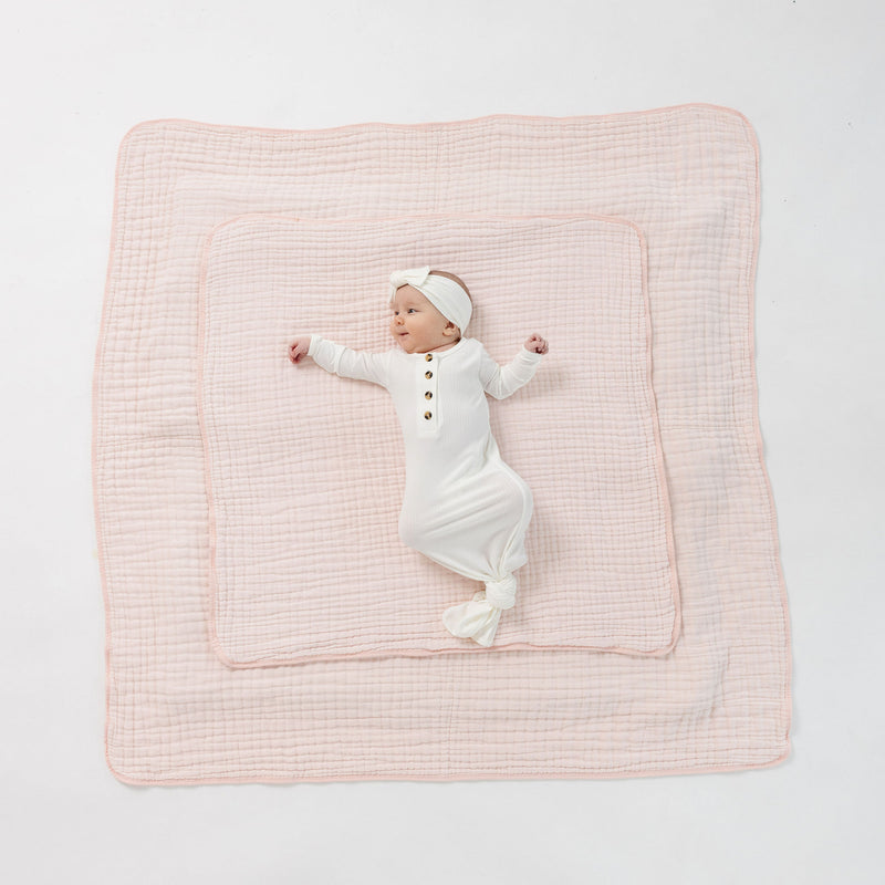 Cloud Muslin™ Quilt - Blush