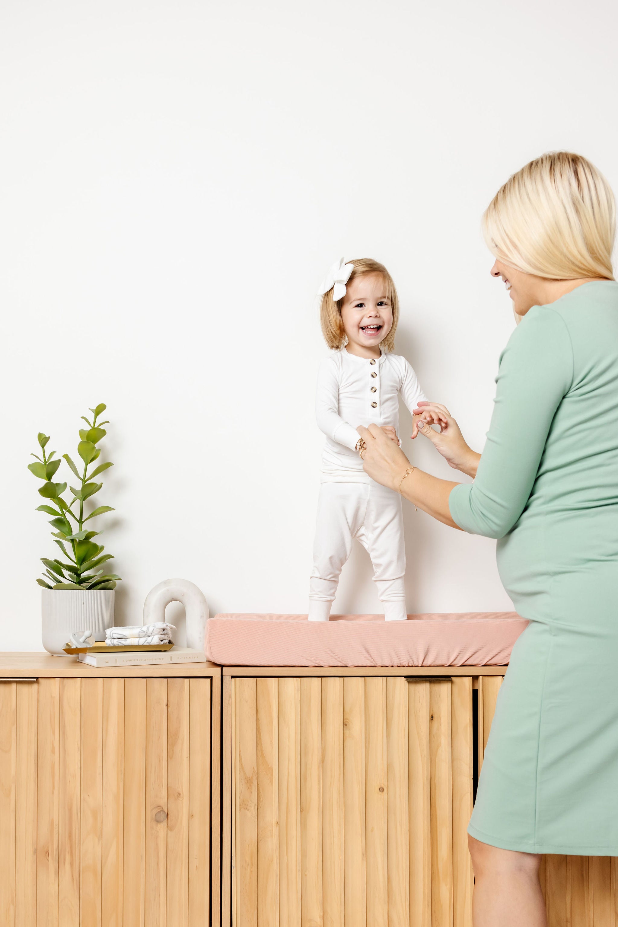 Audrey Ribbed Changing Pad Cover