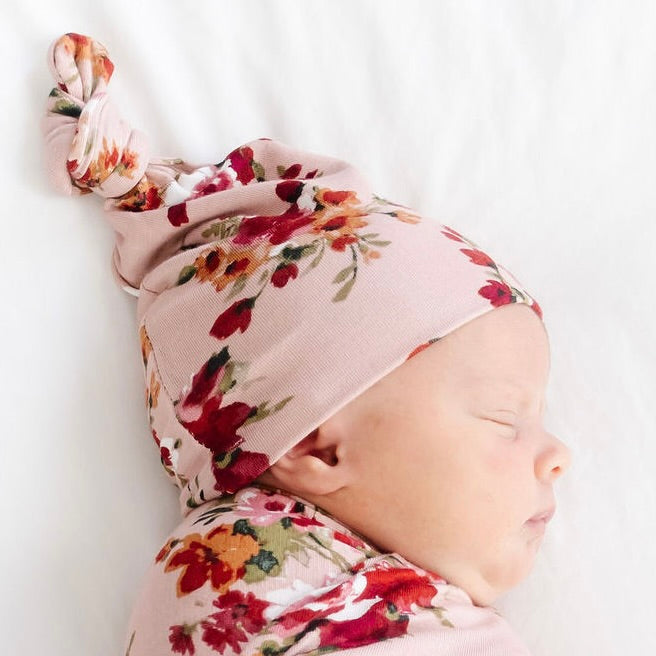 Layla Top Knot Hat