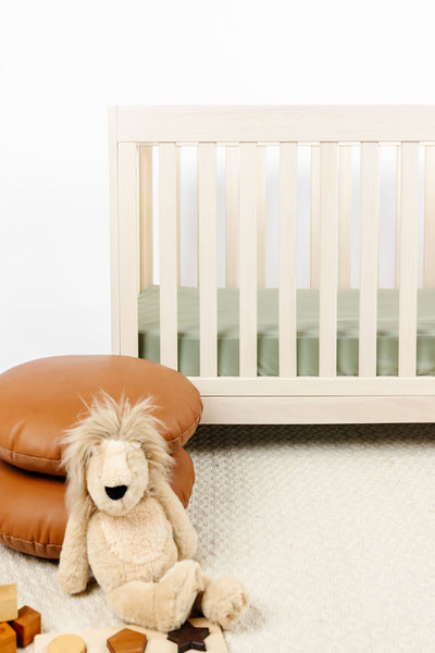 Ellis Ribbed Crib Sheet